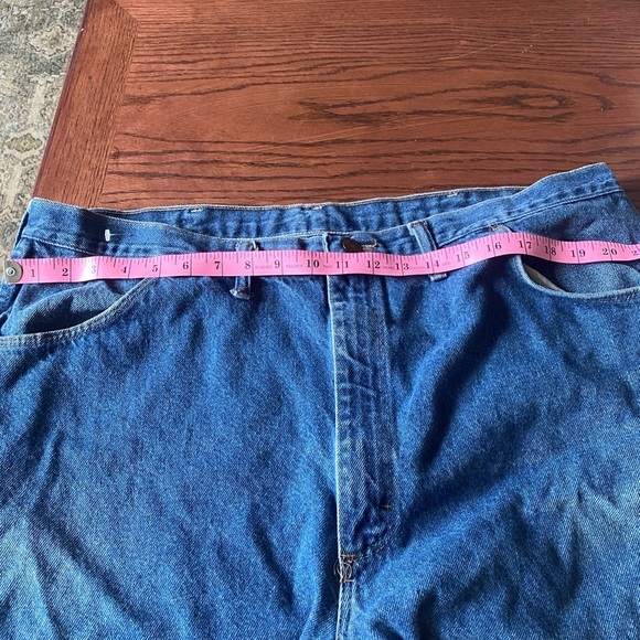 Rustler Blue Relaxed Fit Jeans Classic Denim - Picture 4 of 6